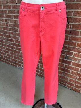 Nine West Coral Cigarette Fit Skinny Jeans